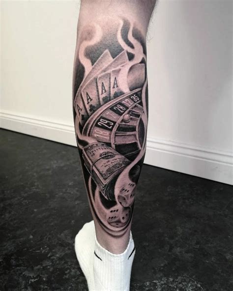 gambling tattoos for guys|Gambling Tattoo Ideas: 34 Designs That Bet On Your Wild Side.
